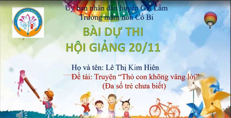 Truyện: Thỏ con không vâng lời